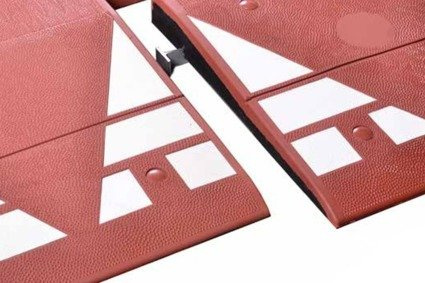 Próg podrzutowy zwalniający wyspa Próg podrzutowy zwalniający wyspa