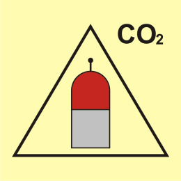 Stanowisko zdalnego uwalniania (CO2-dwutlenek węgla), 15x15 cm, PCV 1 mm