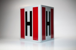 Hydrant zewnętrzny przestrzenny 3D - duży 50 x 50 cm