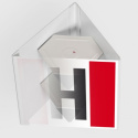 Hydrant zewnętrzny przestrzenny 3D - mały 25 x 25 cm