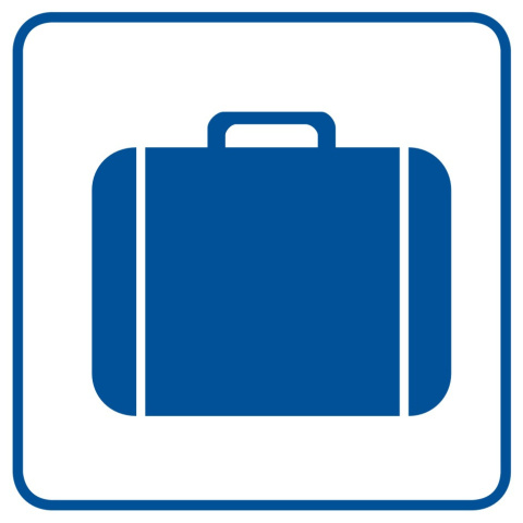 Przechowalnia bagażu 2, 14,8x14,8 cm, PCV 1 mm