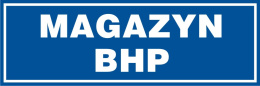 Magazyn BHP, 10x30 cm, PCV 1 mm