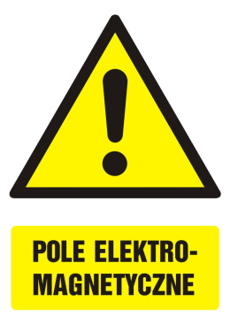 Pole elektromagnetyczne, 10,5x14,8 cm, PCV 1 mm