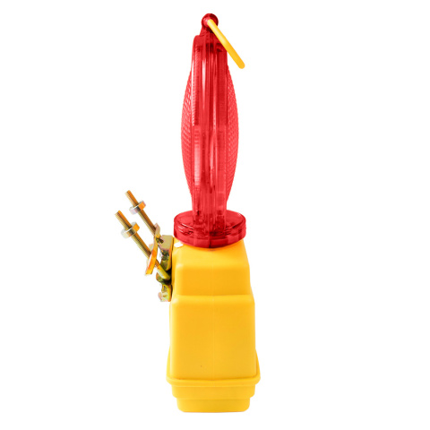 Lampa ostrzegawcza drogowa czerwona Lampa ostrzegawcza drogowa czerwona