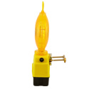 Lampa drogowa dzienna StarFlash 2000 - żółta + 2 baterie