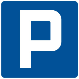 Parking, 33x33 cm, PCV 1 mm