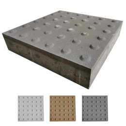 Płyta integracyjna, ostrzegawcza betonowa 400x400x80 mm