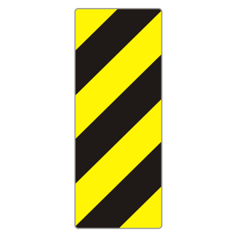 Tablica oznaczenia skrajni U-9b, 500x1250, II gen.