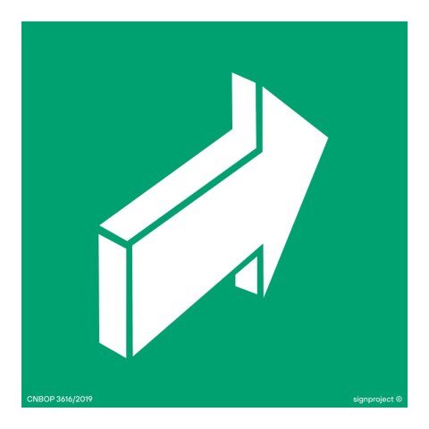Znak AA012 Pchać aby otworzyć, 300x300 mm, PS - Płyta 1 mm fotoluminescencyjna Znak AA012 Pchać aby otworzyć, 300x300 mm, PS - Płyta 1 mm fotoluminescencyjna