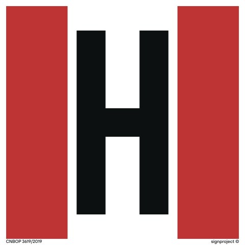 Znak BB013 Hydrant zewnętrzny, 350x350 mm, OO - Blacha ocynk odblaskowa Znak BB013 Hydrant zewnętrzny, 350x350 mm, OO - Blacha ocynk odblaskowa