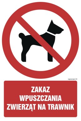 Znak GC067 Zakaz wstępu z lodami, 500x750 mm, PN - Płyta 1 mm