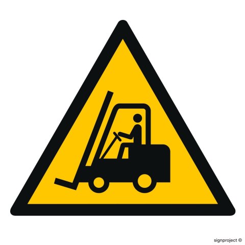 Znak GD014 Ostrzeżenie przed urządzeniami do transportu poziomego, 100x100 mm, FS - Folia samoprzylepna fotoluminescencyjna Znak GD014 Ostrzeżenie przed urządzeniami do transportu poziomego, 100x100 mm, FS - Folia samoprzylepna fotoluminescencyjna