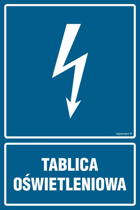 Znak HG048 Tablica oświetleniowa, 700x1050 mm, PN - Płyta 1 mm Znak HG048 Tablica oświetleniowa, 700x1050 mm, PN - Płyta 1 mm