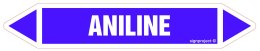 Znak JF030 Aniline - arkusz 5 naklejek, 225x40 mm, FN - Folia samoprzylepna