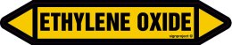 Znak JF146 Ethylene oxide - arkusz 4 naklejek, 338x60 mm, FN - Folia samoprzylepna