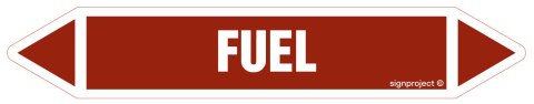 Znak JF174 Fuel - arkusz 5 naklejek, 225x40 mm, FN - Folia samoprzylepna Znak JF174 Fuel - arkusz 5 naklejek, 225x40 mm, FN - Folia samoprzylepna