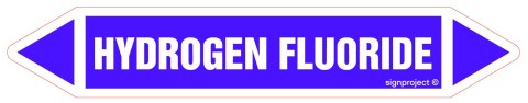 Znak JF224 HYDROGEN FLUORIDE - arkusz 5 naklejek, 225x40 mm, FN - Folia samoprzylepna Znak JF224 HYDROGEN FLUORIDE - arkusz 5 naklejek, 225x40 mm, FN - Folia samoprzylepna