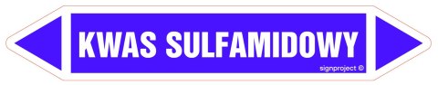 Znak JF253 KWAS SULFAMIDOWY - arkusz 2 naklejek, 563x100 mm, FN - Folia samoprzylepna Znak JF253 KWAS SULFAMIDOWY - arkusz 2 naklejek, 563x100 mm, FN - Folia samoprzylepna