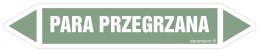 Znak JF310 PARA PRZEGRZANA - arkusz 16 naklejek, 140x25 mm, FN - Folia samoprzylepna