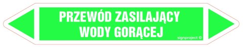 Znak JF380 PRZEWÓD ZASILAJĄCY WODY GORĄCEJ - arkusz 5 naklejek, 225x40 mm, FN - Folia samoprzylepna Znak JF380 PRZEWÓD ZASILAJĄCY WODY GORĄCEJ - arkusz 5 naklejek, 225x40 mm, FN - Folia samoprzylepna