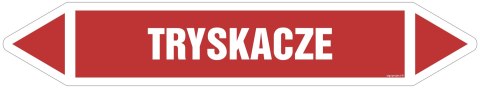 Znak JF459 TRYSKACZE - arkusz 5 naklejek, 225x40 mm, FN - Folia samoprzylepna Znak JF459 TRYSKACZE - arkusz 5 naklejek, 225x40 mm, FN - Folia samoprzylepna