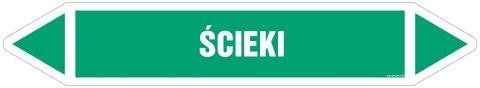 Znak JF521 ŚCIEKI - arkusz 4 naklejek, 338x60 mm, FN - Folia samoprzylepna Znak JF521 ŚCIEKI - arkusz 4 naklejek, 338x60 mm, FN - Folia samoprzylepna