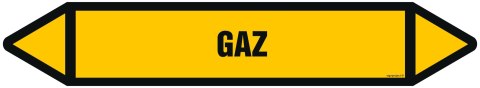 Znak JF526 GAZ - arkusz 4 naklejek, 338x60 mm, FN - Folia samoprzylepna Znak JF526 GAZ - arkusz 4 naklejek, 338x60 mm, FN - Folia samoprzylepna