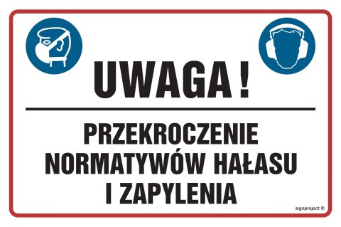 Znak NC066 Uwaga, 750x500 mm, PN - Płyta 1 mm Znak NC066 Uwaga, 750x500 mm, PN - Płyta 1 mm
