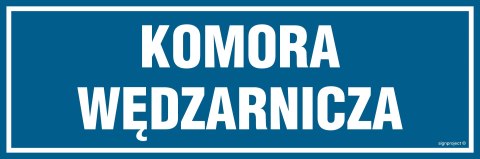 Znak PA267 Komora wędzarnicza, 150x50 mm, FN - Folia samoprzylepna Znak PA267 Komora wędzarnicza, 150x50 mm, FN - Folia samoprzylepna