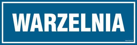 Znak PA277 Warzelnia, 300x100 mm, PN - Płyta 1 mm Znak PA277 Warzelnia, 300x100 mm, PN - Płyta 1 mm