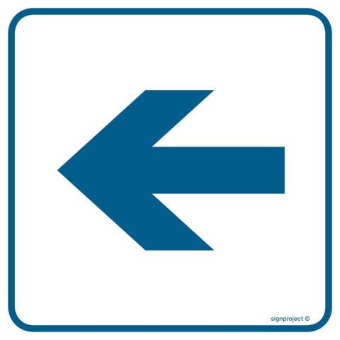 Znak RA041 Wskazanie kierunku, 300x300 mm, PN - Płyta 1 mm Znak RA041 Wskazanie kierunku, 300x300 mm, PN - Płyta 1 mm