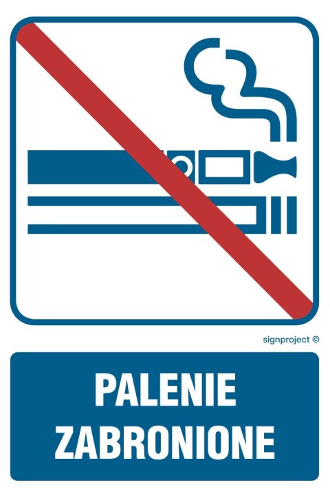 Znak RB038 Palenie zabronione, 250x375 mm, PN - Płyta 1 mm Znak RB038 Palenie zabronione, 250x375 mm, PN - Płyta 1 mm