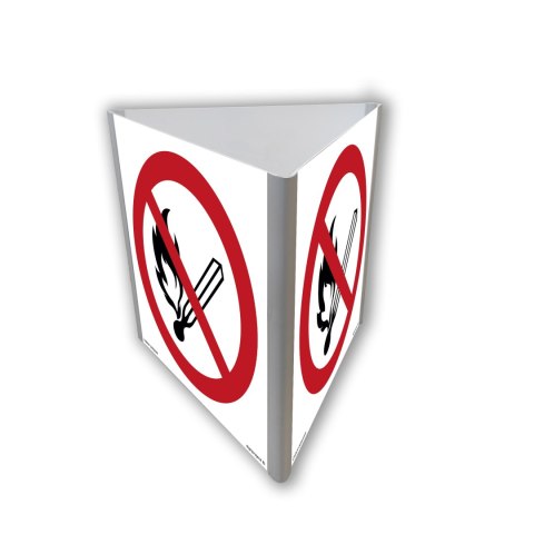 Znak BA802 Zakaz używania otwartego ognia - palenie tytoniu zabronione (3D dościenny), 500x500 mm, PS - Płyta 1 mm fotoluminesce Znak BA802 Zakaz używania otwartego ognia - palenie tytoniu zabronione (3D dościenny), 500x500 mm, PS - Płyta 1 mm fotoluminesce