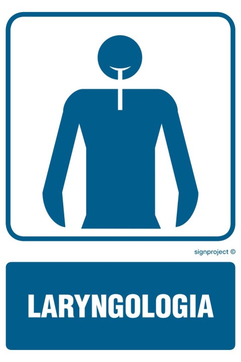Znak RF017 Laryngologia, 200x300 mm, FN - Folia samoprzylepna Znak RF017 Laryngologia, 200x300 mm, FN - Folia samoprzylepna