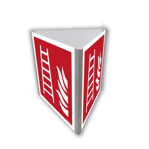 Znak BF803 Drabina pożarowa (3D dościenny), 150x150 mm, PN - Płyta 1 mm Znak BF803 Drabina pożarowa (3D dościenny), 150x150 mm, PN - Płyta 1 mm
