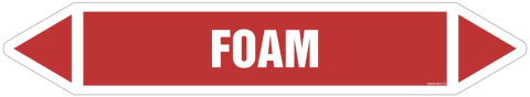 Znak JF162 Foam - arkusz 5 naklejek, 225x40 mm, FN - Folia samoprzylepna Znak JF162 Foam - arkusz 5 naklejek, 225x40 mm, FN - Folia samoprzylepna