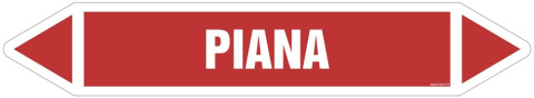 Znak JF327 PIANA - arkusz 4 naklejek, 338x60 mm, FN - Folia samoprzylepna Znak JF327 PIANA - arkusz 4 naklejek, 338x60 mm, FN - Folia samoprzylepna