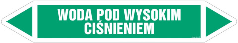 Znak JF497 WODA POD WYSOKIM CIŚNIENIEM - arkusz 5 naklejek, 225x40 mm, FN - Folia samoprzylepna Znak JF497 WODA POD WYSOKIM CIŚNIENIEM - arkusz 5 naklejek, 225x40 mm, FN - Folia samoprzylepna