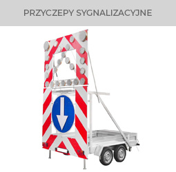 Wynajem przyczep sygnalizacyjnych